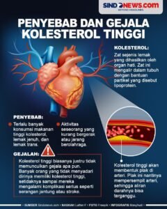Kolesterol Tinggi: Penyebab, Risiko, Gejala, dan Cara Mengatasinya